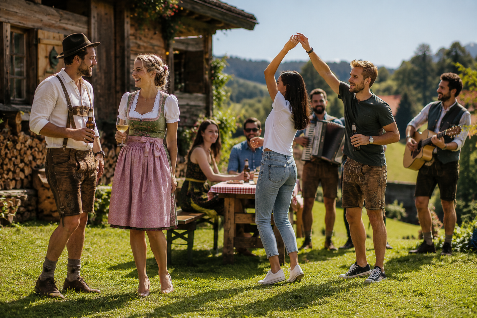 Dirndl, selské a dobové kostýmy: proč jsou znovu tak oblíbené