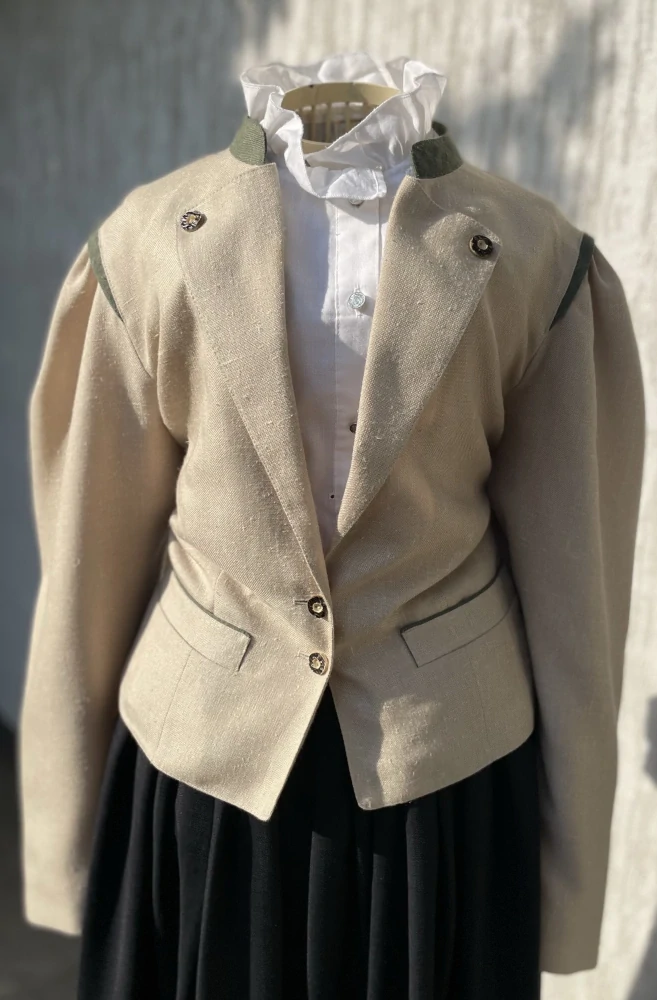 Dámské sako sáčko v selském vintage stylu vel. 42