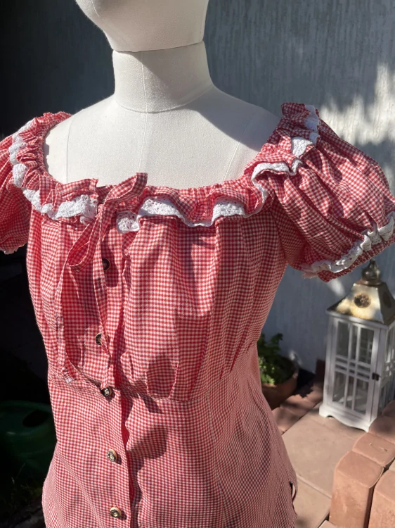 Dámská halenka v selském, country, western stylu vel. 40/42
