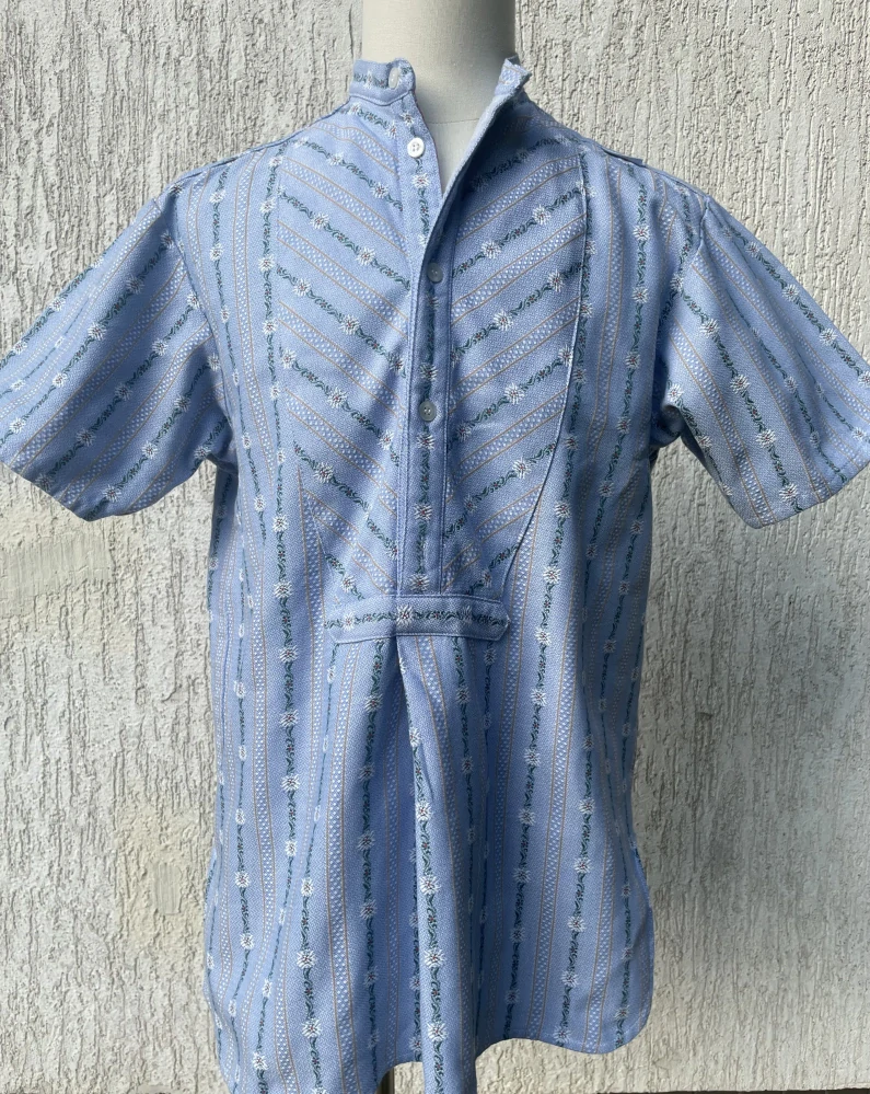 Pánská košile v selském, dirndl stylu vel. L