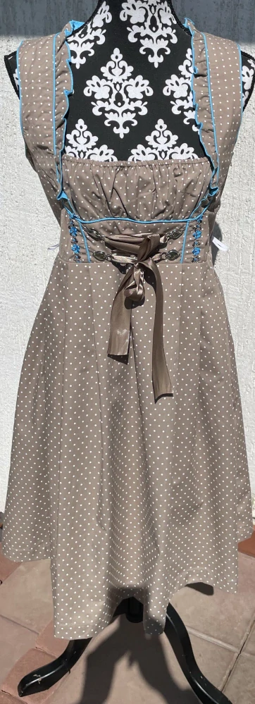 Dámské dirndl šaty, selský styl vel. 40/42