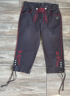 dámské DIRNDL 3/4 kalhoty, kratasy 