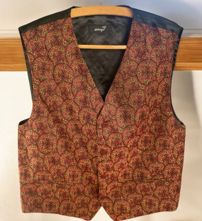 pánská elegantní vesta vel. L
