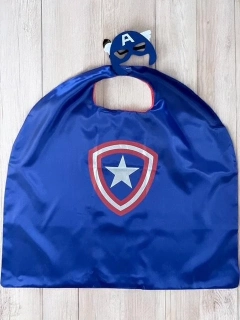 karnevalový kostým plášť CAPTAIN AMERICA 