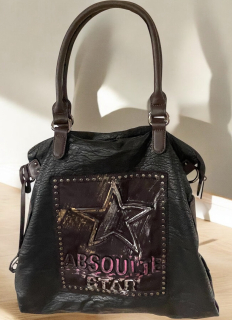 dámská kožená kabelka ABSOLUTE STAR rebelka se stylem 