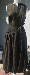 Dámské dirndl šaty, selský styl vel. 40