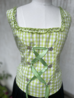 Dámská halenka v selském, country, western stylu vel. 42