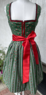 Dámské dirndl šaty selský styl Oktoberfest vel. XS