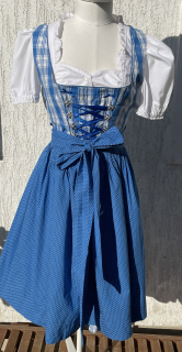 Dámské dirndl šaty selský styl Oktoberfest vel. 36