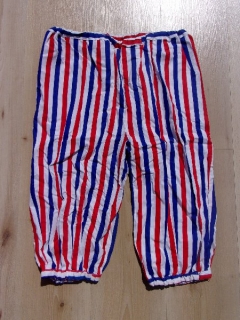 karnevalový kostým kalhoty ŠAŠEK, KLAUN > S