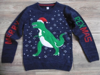 vánoční svetr MERRY REXMAS 11 LET > 146