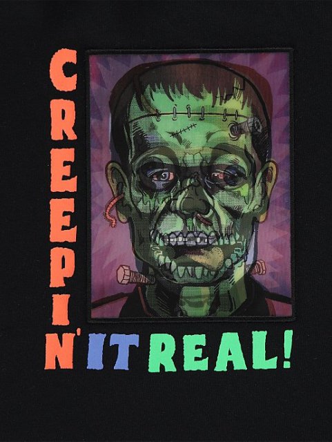 BAVLNĚNÉ TRIČKO MĚNÍCÍ EFEKT zombie 10-11 let > 146